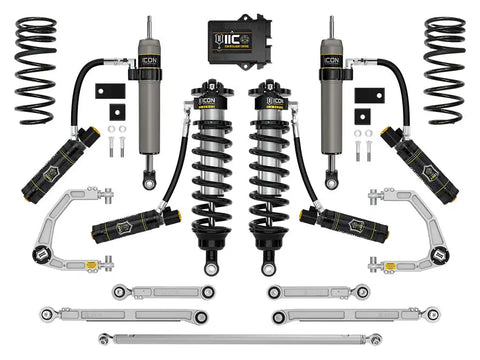 ICON Vehicle Dynamics FRDK_K53253 ICON 2023 Toyota Sequoia 3-4.25" Lift Stage 3 3.0 Suspension System Billet