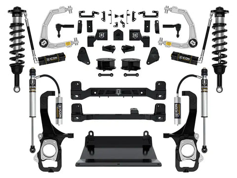 ICON Vehicle Dynamics FRDK_K53273 ICON 2022-2023 Toyota Tundra 6" Lift Stage 3 Suspension System With Billet Upper Control Arms