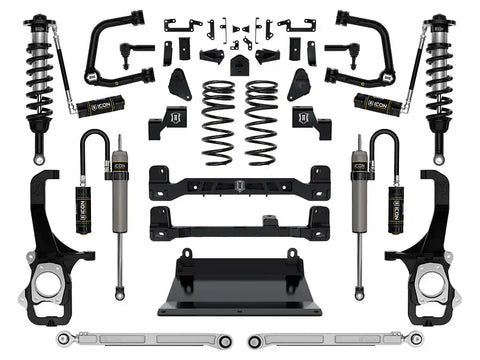 ICON Vehicle Dynamics FRDK_K53275T ICON 2022-2023 Toyota Tundra 6" Lift Stage 5 Suspension System With Tubular Upper Control Arms