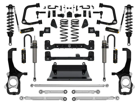 ICON Vehicle Dynamics FRDK_K53277T ICON 2022-2023 Toyota Tundra 6" Lift Stage 7 Suspension System With Tubular Upper Control Arms