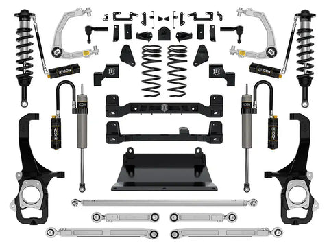ICON Vehicle Dynamics FRDK_K53277 ICON 2022-2023 Toyota Tundra 6" Lift Stage 7 Suspension System With Billet Upper Control Arms