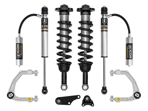 ICON Vehicle Dynamics FRDK_K53293 ICON 2024 Toyota Tacoma 1.25-3" Lift Stage 3 Suspension System Billet UCA
