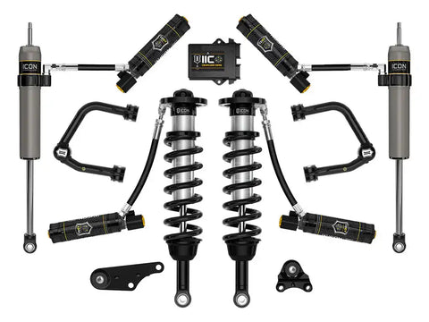 ICON Vehicle Dynamics FRDK_K53296T ICON 2024 Toyota Tacoma 1.25-3" Lift Stage 6 Suspension System Tubular UCA