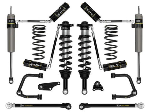 ICON Vehicle Dynamics FRDK_K53297TS ICON 2024 Toyota Tacoma 1.25-3" Lift Stage 7 Suspension System Tubular UCA W/ Triple Rate Rear Springs