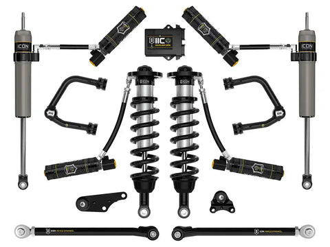 ICON Vehicle Dynamics FRDK_K53300T ICON 2024 Toyota Tacoma 1.25-3" Lift Stage 10 Suspension System Tubular UCA