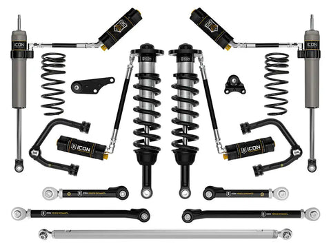 ICON Vehicle Dynamics K53301T ICON 2024 Toyota Tacoma 1.25-3" Lift Stage 11 Suspension System Tubular UCA