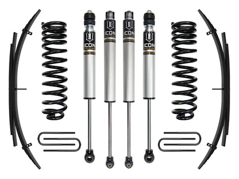 ICON Vehicle Dynamics FRDK_K62511L ICON 2017-2019 Ford F-250/F-350 4WD Diesel 2.5" Lift Stage 1 Suspension System W/ Expansion Packs