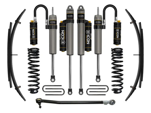 ICON Vehicle Dynamics FRDK_K62514L ICON 2017-2019 Ford F-250/F-350 4WD Diesel 2.5" Lift Stage 4 Suspension System W/ Expansion Packs