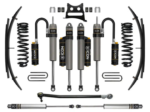 ICON Vehicle Dynamics FRDK_K62515L ICON 2017-2019 Ford F-250/F-350 Super Duty 4WD Diesel 2.5" Lift Stage 5 Suspension System W/ Expansion Packs