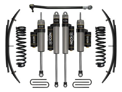 ICON Vehicle Dynamics FRDK_K62523L ICON 2020-2022 Ford F-250/F-350 Super Duty 4WD Diesel 2.5" Lift Stage 3 Suspension System W/ Expansion Packs