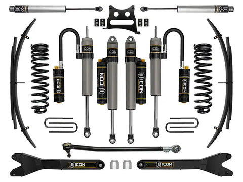 ICON Vehicle Dynamics FRDK_K62526L ICON 20-22 Ford F250/F350 4WD 2.5" Lift Stage 6 Suspension Sys W/ Leaf Spring