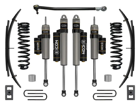 ICON Vehicle Dynamics FRDK_K62563L ICON 2023 Ford F-250/F-350 Super Duty 4WD Diesel 2.5" Lift Stage 3 Suspension System W/ Expansion Packs