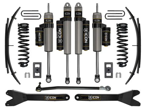 ICON Vehicle Dynamics FRDK_K62563RL ICON 2023 Ford F-250/F-350 Super Duty 4WD Diesel 2.5" Lift Stage 3 Suspension System W/ Radius Arms And Expansion Packs