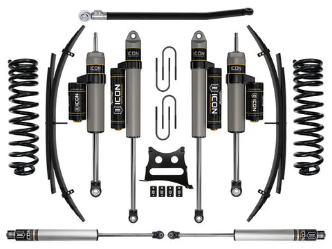 ICON Vehicle Dynamics FRDK_K62574 ICON 2008-2010 Ford F-250/F-350 Super Duty 4WD Diesel 2.5" Lift Stage 4 Suspension System W/ Expansion Packs