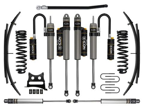 ICON Vehicle Dynamics FRDK_K62575 ICON 2008-2010 Ford F-250/F-350 Super Duty 4WD Diesel 2.5" Lift Stage 5 Suspension System W/ Expansion Packs