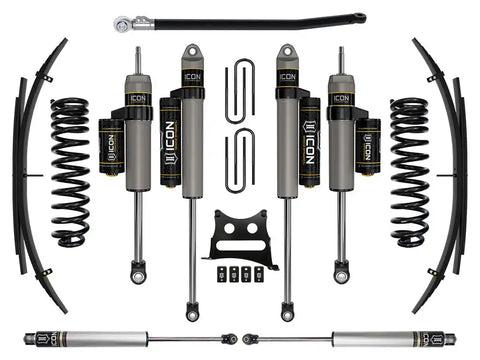 ICON Vehicle Dynamics FRDK_K62584 ICON 2011-2016 Ford F-250/F-350 Super Duty 4WD Diesel 2.5" Lift Stage 4 Suspension System W/ Expansion Packs