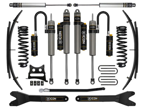 ICON Vehicle Dynamics FRDK_K62586 ICON 2011-2016 Ford F-250/F-350 Super Duty 4WD Diesel 2.5" Lift Stage 6 Suspension System W/ Expansion Packs