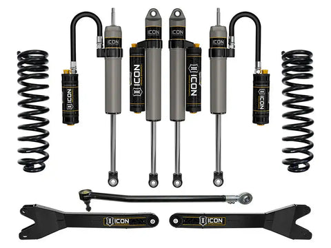 ICON Vehicle Dynamics FRDK_K62594R ICON 2023 Ford F-250/F-350 Super Duty 4WD Gas 2.5" Lift Stage 4 Suspension System W/ Radius Arms