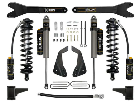 ICON Vehicle Dynamics FRDK_K63114R 05-07 FORD F250/F350 4-5.5" STAGE 4 COILOVER CONVERSION SYSTEM W RADIUS ARM