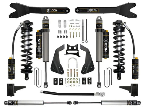 ICON Vehicle Dynamics FRDK_K63115R 05-07 FORD F250/F350 4-5.5" STAGE 5 COILOVER CONVERSION SYSTEM W RADIUS ARM