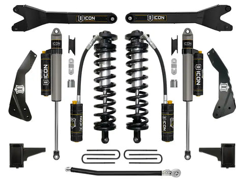 ICON Vehicle Dynamics FRDK_K63134R 11-16 FORD F250/F350 4-5.5" STAGE 4 COILOVER CONVERSION SYSTEM W RADIUS ARM