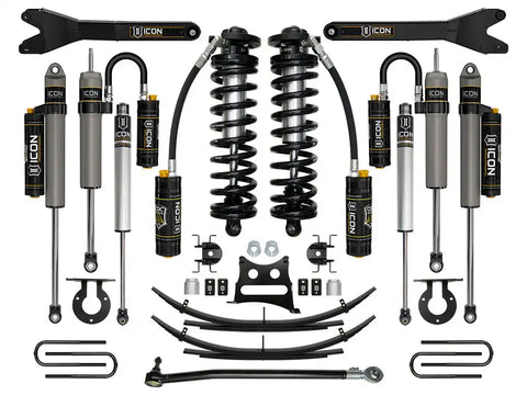 ICON Vehicle Dynamics FRDK_K63146L ICON 17-22 Ford F250/F350 2.5-3" Lift Stage 6 Coilover System W/ Leaf Springs