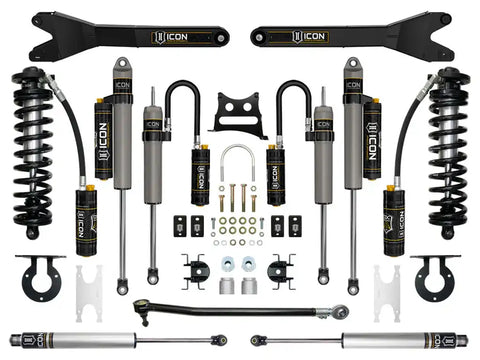 ICON Vehicle Dynamics FRDK_K63146 ICON 2017-2022 Ford F250/F350 2.5-3" Lift Stage 6 Coilover Conversion System