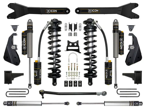 ICON Vehicle Dynamics FRDK_K63155R ICON 17-22 Ford F250/F350 4-5.5" Lift Stage 5 Suspension System W/Radius Arm