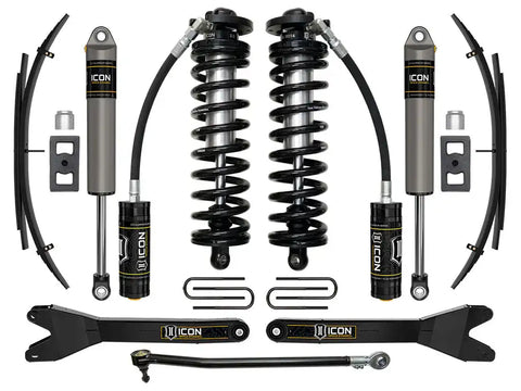 ICON Vehicle Dynamics FRDK_K63162RL ICON 2023 Ford F-250/F-350 4WD 2.5-3" Lift Stage 2 Coilover Conversion System W/ Radius Arms & Expansion Packs