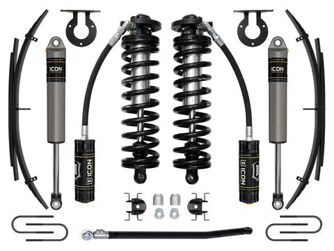 ICON Vehicle Dynamics FRDK_K63182 ICON 08-10 Ford F250/F350 2.5-3" Lift Stage 2 Coilover System W/ Leaf Springs