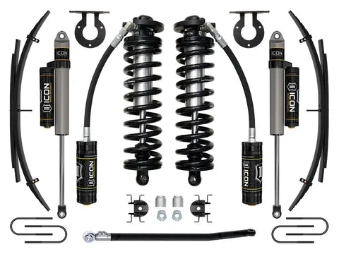 ICON Vehicle Dynamics FRDK_K63183 ICON 08-10 Ford F250/F350 2.5-3" Lift Stage 3 Coilover System W/ Leaf Springs