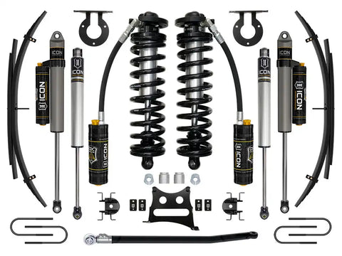 ICON Vehicle Dynamics FRDK_K63184 ICON 08-10 Ford F250/F350 2.5-3" Lift Stage 4 Coilover System W/ Leaf Springs