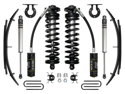ICON Vehicle Dynamics FRDK_K63191 ICON 11-16 Ford F250/F350 2.5-3" Lift Stage 1 Coilover System W/ Leaf Springs