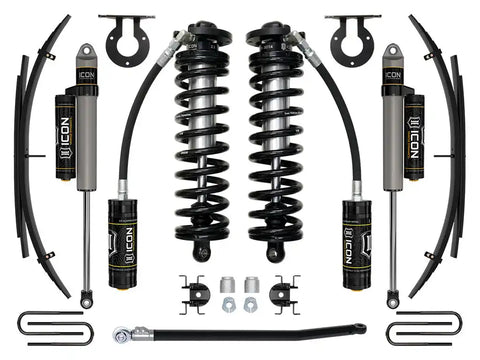 ICON Vehicle Dynamics FRDK_K63193 ICON 11-16 Ford F250/F350 2.5-3" Lift Stage 3 Coilover System W/ Leaf Springs