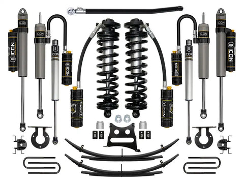 ICON Vehicle Dynamics FRDK_K63195 ICON 11-16 Ford F250/F350 2.5-3" Lift Stage 5 Coilover System W/ Leaf Springs