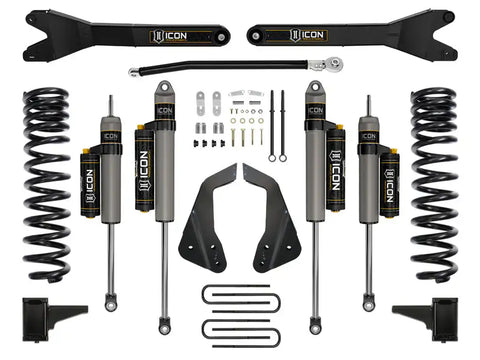 ICON Vehicle Dynamics FRDK_K64503R 05-07 FORD F250/F350 4.5" STAGE 4 SUSPENSION SYSTEM W RADIUS ARM