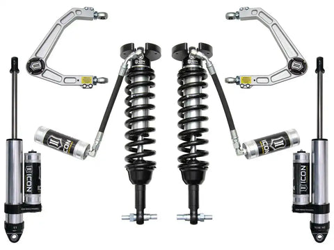 ICON Vehicle Dynamics FRDK_K73063 ICON 2019-2023 GM 1500 1.5-3.5" Lift Stage 3 Suspension System Billet UCA