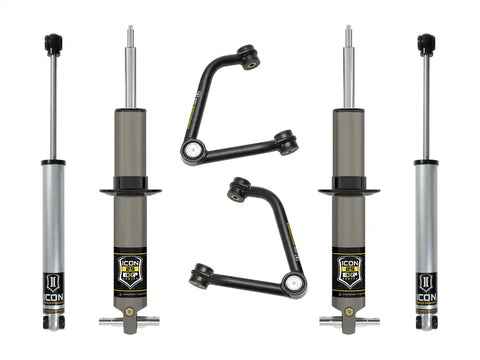 ICON Vehicle Dynamics FRDK_K73072T ICON 19-23 GM 1500 2.375-3.75" Lift Stage 2 EXP Suspension System Tubular