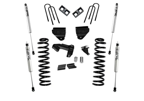 Superlift K876F 4 Lift Kit w/ FOX Shocks - 11-16 F250/350 4WD Dsl w/o 4Link Arms RadiusArms