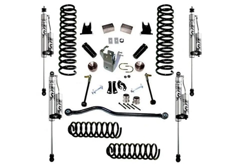 Superlift K927FX 4 Lift Kit - 07-18 Wrangler JK 2-door w/ FOX 2.0 Reservoir Shocks
