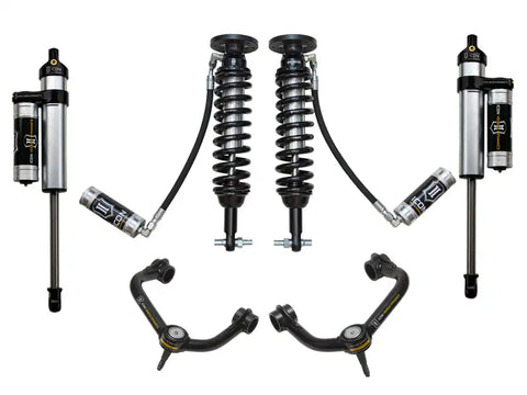 ICON Vehicle Dynamics FRDK_K93064T 2014 FORD F150 4WD 1.75-2.63" STAGE 4 SUSPENSION SYSTEM W TUBULAR UCA
