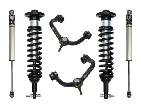 ICON Vehicle Dynamics FRDK_K93072T 2014 FORD F150 2WD 0-2.63" STAGE 2 SUSPENSION SYSTEM W TUBULAR UCA