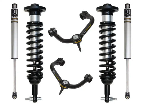 ICON Vehicle Dynamics FRDK_K93082T 2015-2020 FORD F150 4WD 0-2.63" STAGE 2 SUSPENSION SYSTEM W TUBULAR UCA