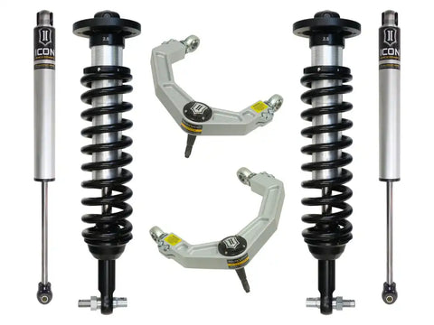 ICON Vehicle Dynamics FRDK_K93082 2015-2020 FORD F150 4WD 0-2.63" STAGE 2 SUSPENSION SYSTEM W BILLET UCA
