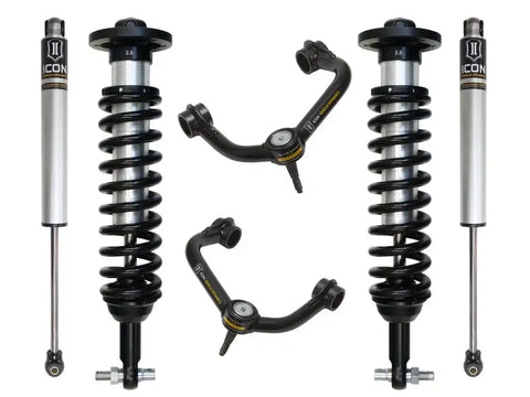 ICON Vehicle Dynamics FRDK_K93092T 2015-2020 FORD F150 2WD 0-3" STAGE 2 SUSPENSION SYSTEM W TUBULAR UCA