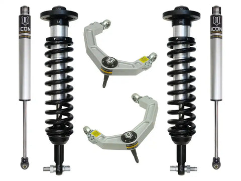 ICON Vehicle Dynamics FRDK_K93092 2015-2020 FORD F150 2WD 0-3" STAGE 2 SUSPENSION SYSTEM W BILLET UCA