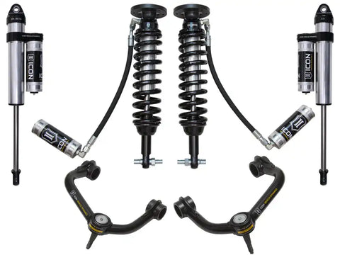 ICON Vehicle Dynamics FRDK_K93094T 2015-2020 FORD F150 2WD 1.75-3" STAGE 4 SUSPENSION SYSTEM W TUBULAR UCA