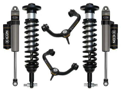 ICON Vehicle Dynamics FRDK_K93113T ICON 21-23 Ford F150 4WD 0-2.75" Lift Stage 3 Suspension System Tubular UCA