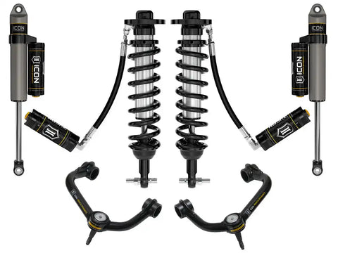 ICON Vehicle Dynamics FRDK_K93114T ICON 21-23 Ford F150 4WD 0-2.75" Lift Stage 4 Suspension System Tubular UCA