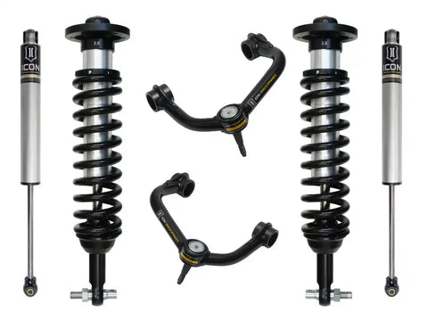 ICON Vehicle Dynamics FRDK_K93122T ICON 21-23 Ford F150 2WD 0-3" Lift Stage 2 Suspension System Tubular UCA